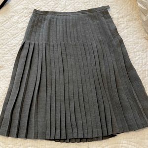 Country Road grey pleated dirndl skirt